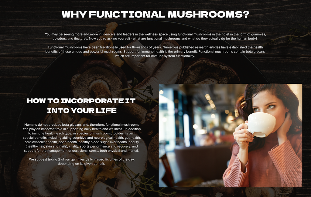 Why Functional Mushroom